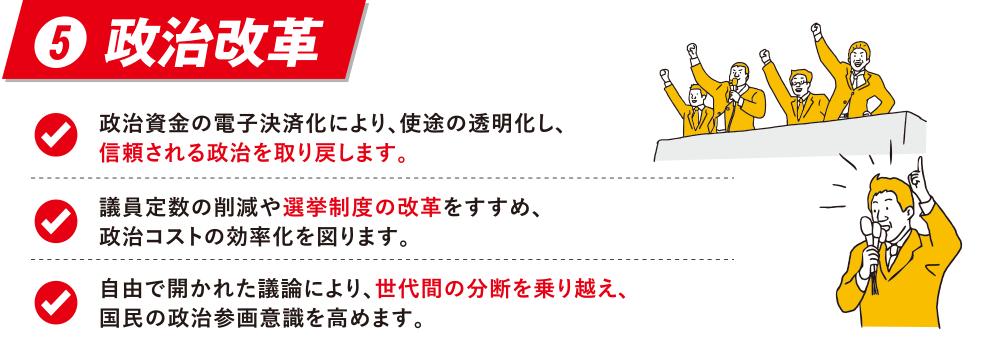 ⑤政治改革